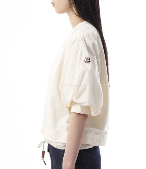 MONCLER]퍼프 슬리브 코튼 티셔츠 (8C00022 89A1K 034) | 오케이몰
