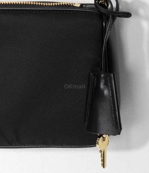 PRADA｜ (1BC234 VNDO 2C8Q F0002) PRADA]스몰 리나일론 및 가죽 숄더백 (1BC234 VNDO 2C8Q F0002