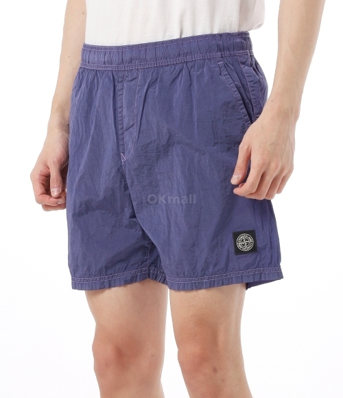 STONE ISLAND]B100009 Nylon Metal In Econyl® Bermuda Pants