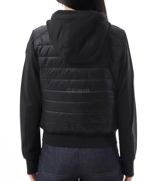 PARAJUMPERS｜JACKETS (CAELIE (25SS-PWHYFP31-541)) CAELIE - HYBRID SWEAT BLACK | Parajumpers®