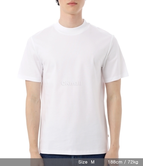 J.LINDEBERG｜ (Ace Mock Neck T-Shirt (FMJT13261-9999)) Ace Mock Neck T-Shirt / White – J.Lindeberg