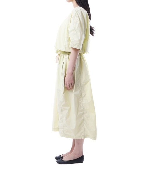 Lemaire｜DRESSES (Parachute Dress (DR1110 LF1364 506)) Charcoal Parachute Dress | LEMAIRE