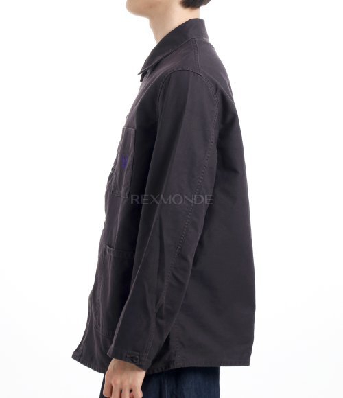 NEEDLES]D.N. Coverall Back Sateen - Black (QV145) | 렉스몬드