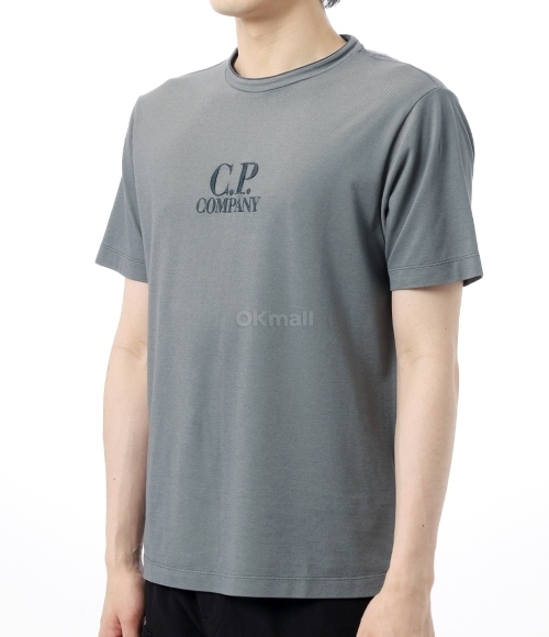 CP COMPANY｜ (Tacting Piquet Embroidery T-Shirt (18CMTS1 Tacting Piquet Embroidery T-Shirt | CPC USCA Online Store