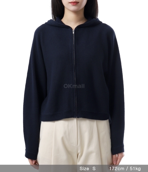 Theory]Zip-Up Hoodie in Rounded Cotton (P0114706 G0F) | 오케이몰