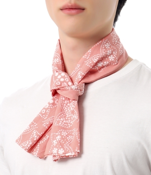 NEEDLES｜FASHION PROPS (Tenugui Bandana Papillon - PINK NEEDLES]Tenugui Bandana Papillon - PINK (QV045) | 오케이몰