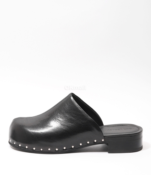 OUR LEGACY]NAOTO CLOG Black Supple Cow Hide (A2257NCB