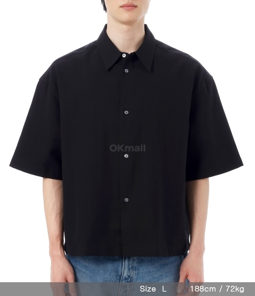 Studio Nicholson SANKOSNM1267WHITE 関税送料込 STUDIO NICHOLSON：シャツ メンズ - ブルー | GIGLIO.COM