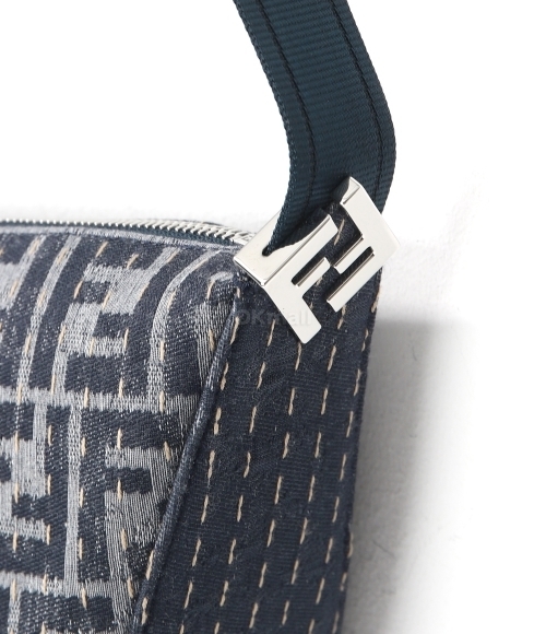 FENDI｜ (FF Melon denim bag small (7VA635 ATVU F1CJ3)) Fendi FF Fendi Melon Small - LABELS