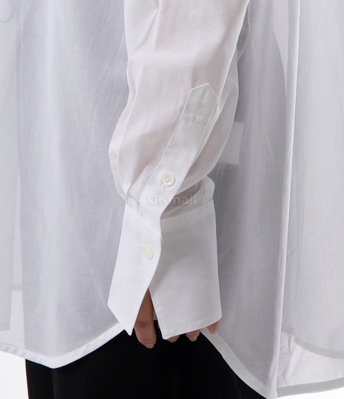 TOTEME]Stand-Collar Shirt (252-WRT0427-FB0372 047) | 오케이몰
