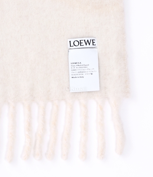 LOEWE]Scarf in alpaca and wool blend (F655SS1X02 2465