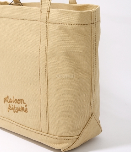 MAISON KITSUNE]FOX HEAD SMALL TOTE(LW05103WW0107-0102