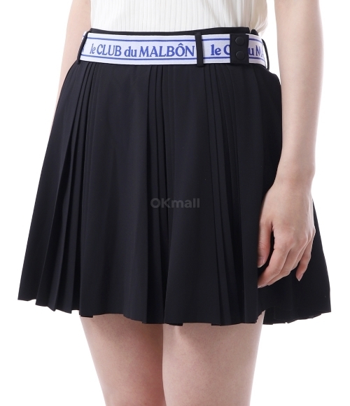 MALBON ♥ Unbalanced Pleat Skirt /追跡付 MALBON】Unbalance Pleats Skirt □WOMAN /追跡付 Malbon Kate