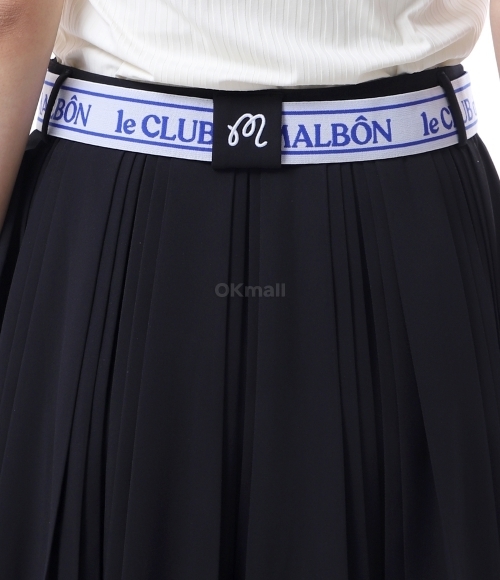MALBON ♥ Unbalanced Pleat Skirt /追跡付 MALBON】Unbalance Pleats Skirt □WOMAN /追跡付 Malbon Kate
