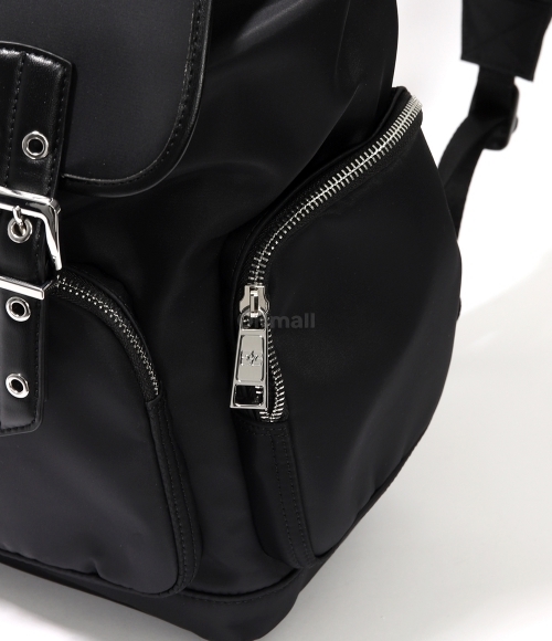 GANNI｜ (Black Bucky Nylon Backpack (A6526 099)) Black Black Bucky Nylon Backpack | GANNI