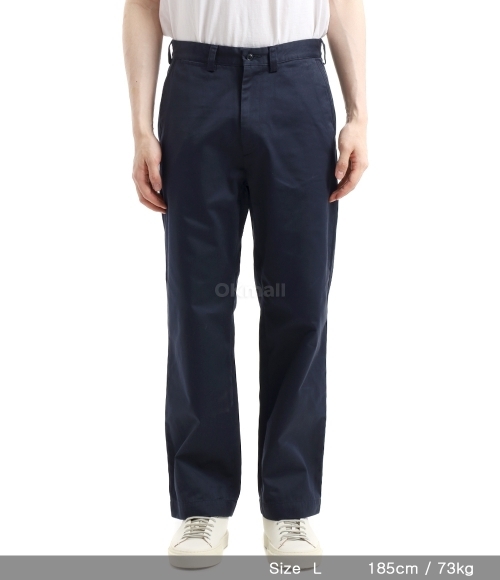 nanamica]Wide Straight Chino Pants (S25SC079 N) | 오케이몰