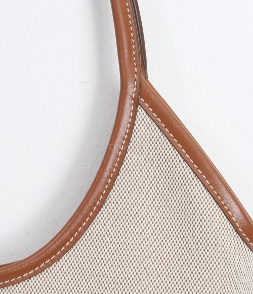 Miu Miu｜ (5BG231 ACRN F062F) Buy Miu Miu Canvas Shopping Bag 'Beige/Brandy' - 5BG231 2CRN