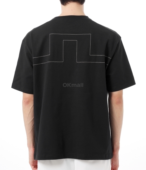 J.LINDEBERG｜ (Tjorn Bridge T-Shirt (FMJT14035-9999)) J. Lindeberg Tjorn Bridge T-shirt (JLEFMJT14035) - Short