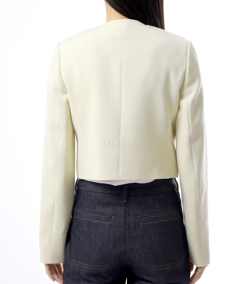 ジャケット・アウター HIGH DENSITY WOOL TWILL SHORT JACKET Auralee High Density Wool Twill Short Jacket Dark Navy