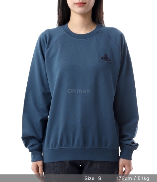 Vivienne Westwood｜ (RAGLAN SWEATSHIRT (3I010004 J006O K Vivienne Westwood Centre Orb Logo Raglan Sweatshirt 3I010004