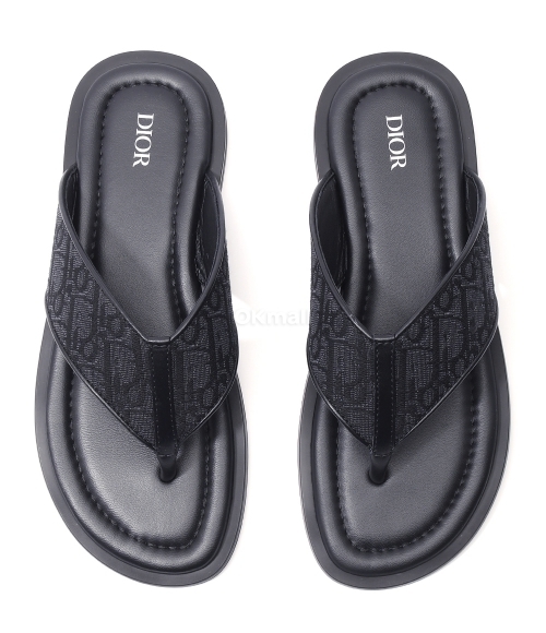 Dior｜SLIPPERS (3SA161ZSA 969) Buy Dior Alias Thong Sandal 'Dior Oblique - Beige Black