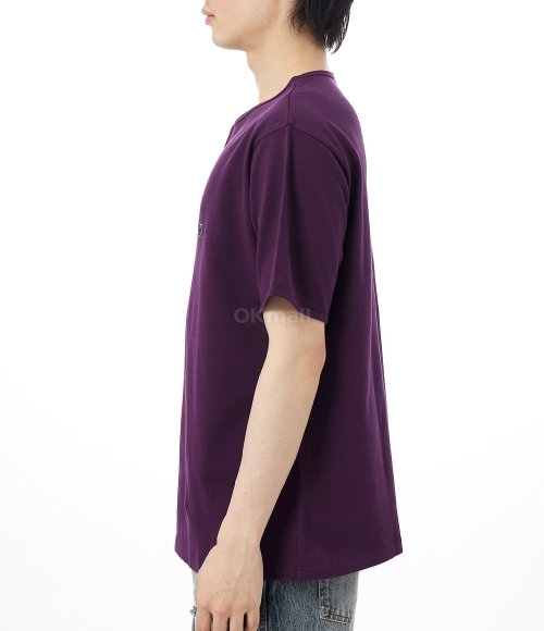 NEEDLES｜ (Henry Neck Tee Cotton Pique - Bordeaux (QV355 Needles Cotton Pique Henry Neck T-Shirt Bordeaux | eBay