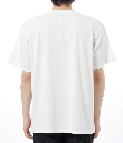 NEEDLES]S/S Crew Neck Tee Poly Jersey - White (QV362) | 오케이몰