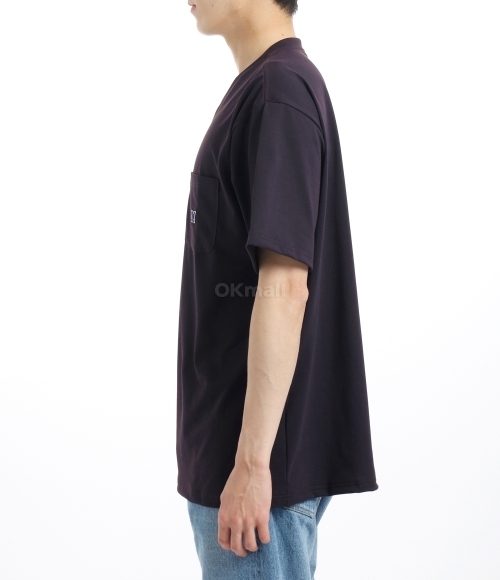 NEEDLES]S/S Crew Neck Tee Poly Jersey - Dk.Purple (QV362