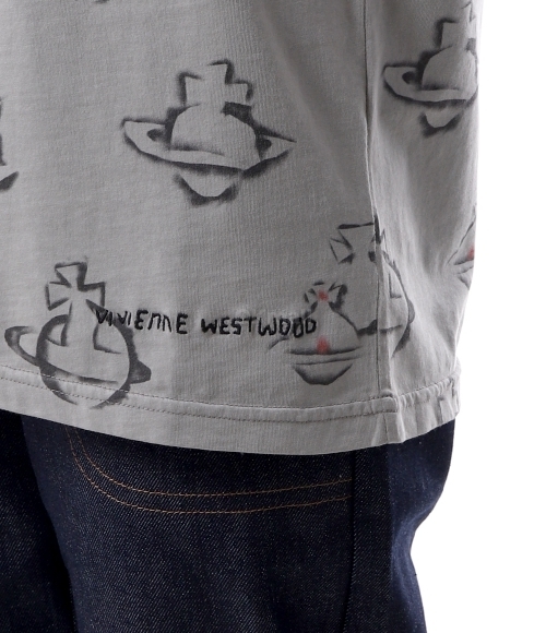Vivienne Westwood｜ (CLASSIC T-SHIRT (3G010013 J006E P30 Classic T-shirt in WHITE | Vivienne Westwood®