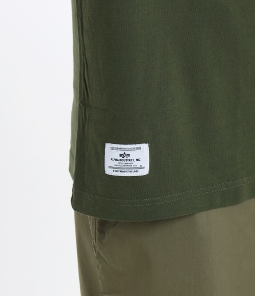 Alpha Industries｜ (UNFRM ALPHA IND TEE (MTU55004C1 OLIV Alpha Industries]UNFRM ALPHA IND TEE (MTU55004C1 OLIVE