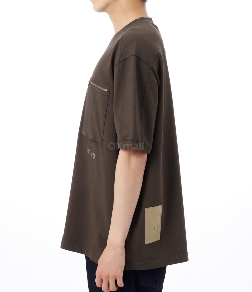 Ten c｜ (Garment Dyed T-Shirt (25CTCUH02001 A06460 999)) Garment Dyed Cotton Jersey Black Edit | Ten c ®