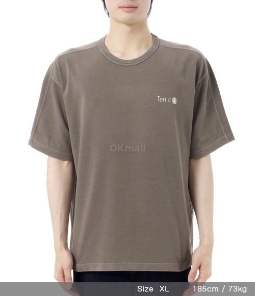Ten c]Mineral Garment Dyed T-Shirt (25CTCUH02003 M06460 952