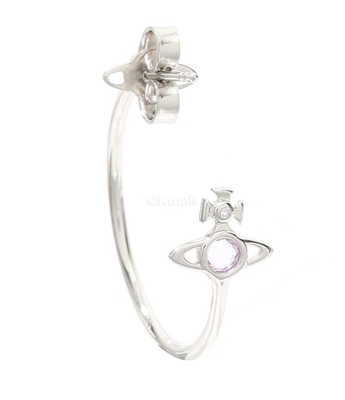 Vivienne Westwood]HEATHER HOOP EARRINGS (62030091 01P250