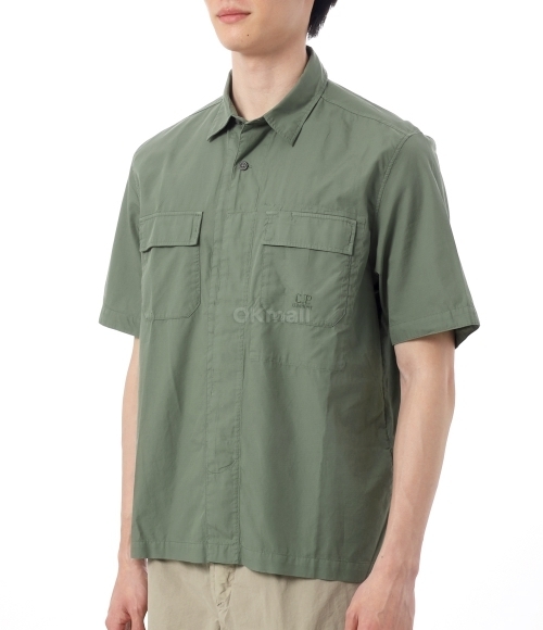 ⭐︎新品⭐︎(6ROKU）<OAS> PILE SHORT SLEEVE SHIRT 6(ROKU)＞スケ ショートスリーブ シャツ