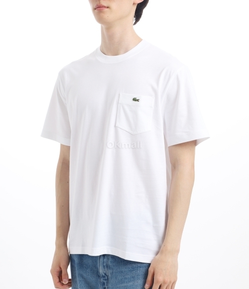 Lacoste｜ (Cotton T-shirt With Breast Pocket (TH2827-001 Cotton T-shirt with Breast Pocket - Men's t-shirts - New In