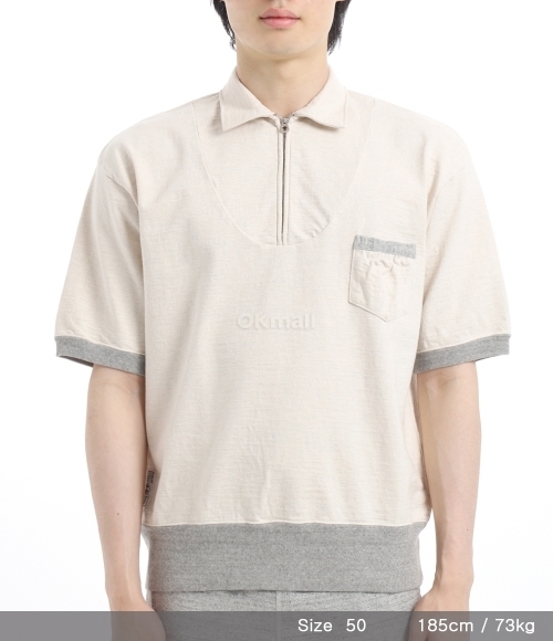 NIGEL CABOURN｜SWEATSHIRTS (ZIP-UP TRANNING SHIRT BUMPY Nigel Cabourn(ナイジェルケーボン) ZIP UP TRAINING SHIRT