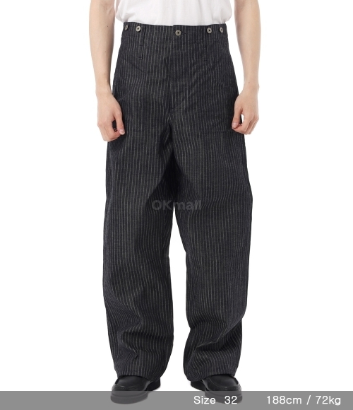 24SS【Nigel Cabourn】FRENCH WORK LINEN OX Long awaited restock》FRENCH WORK PANT HEMP – Nigel Cabourn