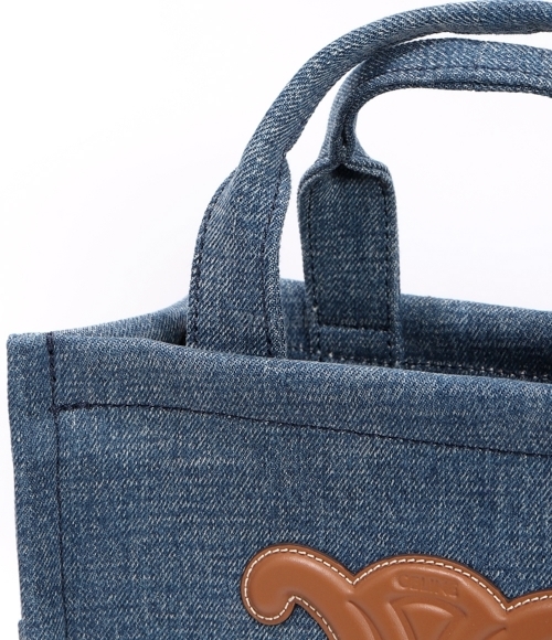 CELINE]SMALL CABAS TOTE BAG IN DENIM (199162GFF 05BD) | 오케이몰