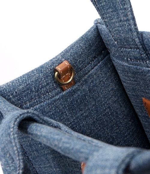 CELINE]SMALL CABAS TOTE BAG IN DENIM (199162GFF 05BD) | 오케이몰