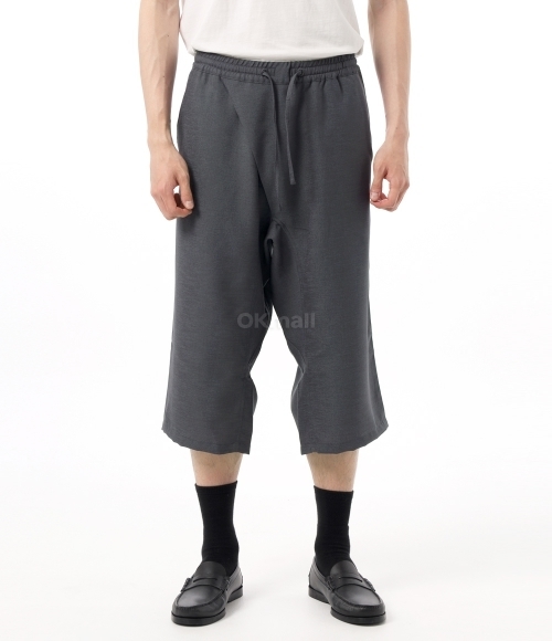 NEEDLES]Pajama Set Poly Oxford - Charcoal (QV301) | 오케이몰