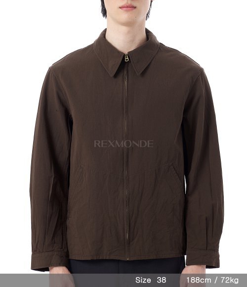 KAPTAIN SUNSHINE]Fly Blouson (KS25SJK07-MOCHA BROWN) | 렉스몬드