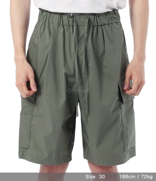 【美品】KAPTAIN SUNSHINE Cargo Shorts 34 Namu Shop - Kaptain Sunshine Cargo Shorts - Dull Olive