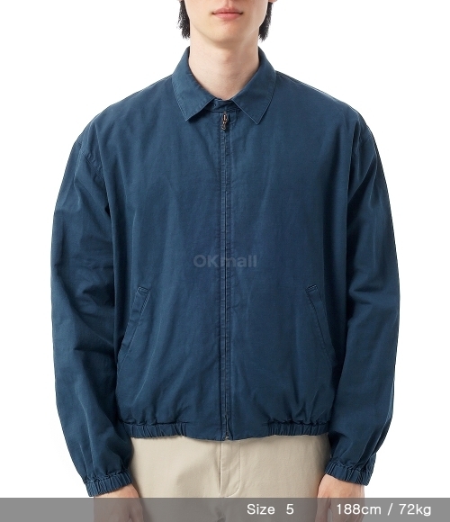 AURALEE]PRODUCT DYED FINX GABARDINE SWING TOP (A25SB01FD