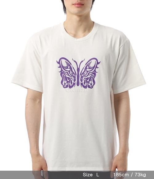 NEEDLES]Needles x Kae Tanaka S/S Crew Neck Tee - Poly Jersey