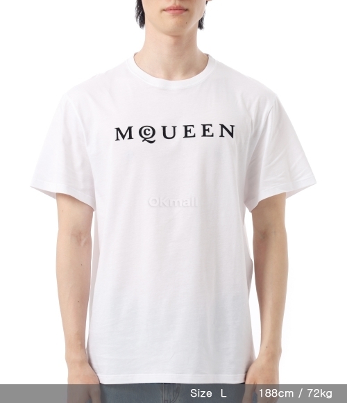 ALEXANDER MCQUEEN]McQueen 티셔츠 (828420 QTADD 0909) | 오케이몰