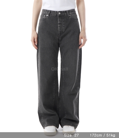 OUR LEGACY｜JEANS (TREBLE CUT Black Coated Wash (W2255TC Our Legacy - Treble Cut Black Coated Wash