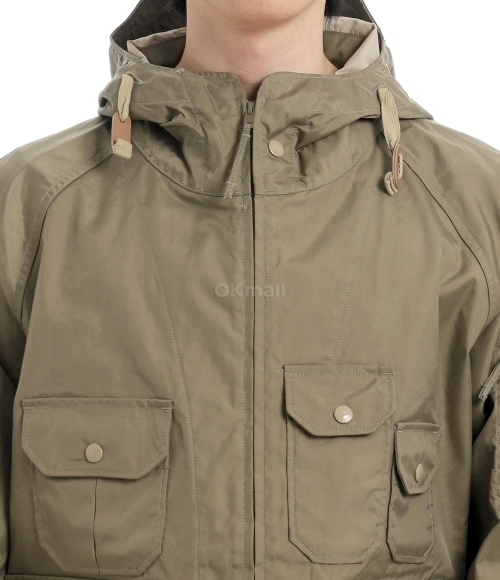 Engineered Garments]Atlantic Parka B - Khaki 3 Layers Nyco