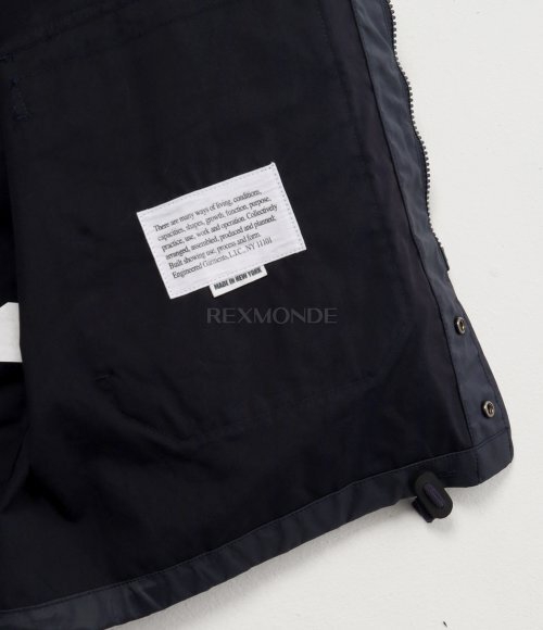 Engineered Garments]Atlantic Parka A - Dk.Navy 3 Layers Nyco Cloth