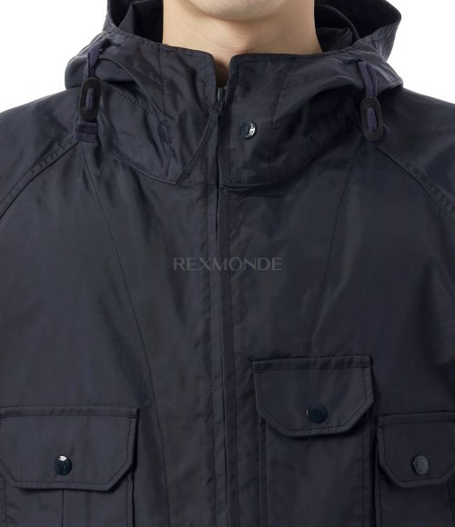 Engineered Garments]Atlantic Parka A - Dk.Navy 3 Layers Nyco Cloth