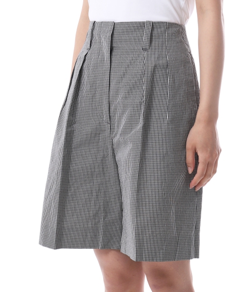 Margaret Howell｜SHORTS (TWIN PLEAT SHORTS - BLACK / ECR Navy cotton drill Sport Shorts | MHL. by Margaret Howell